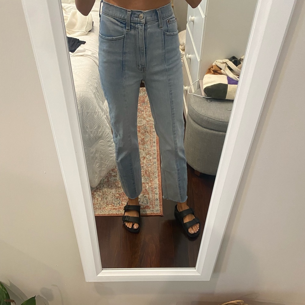 Abercrombie jeans - ankle straight ultra high rise
